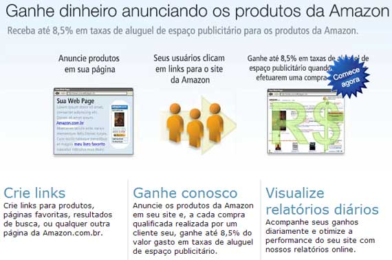 Programa de Afiliados da Amazon está no Brasil!