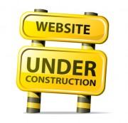 website em construção