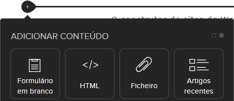 Adicionar HTML no Webnode